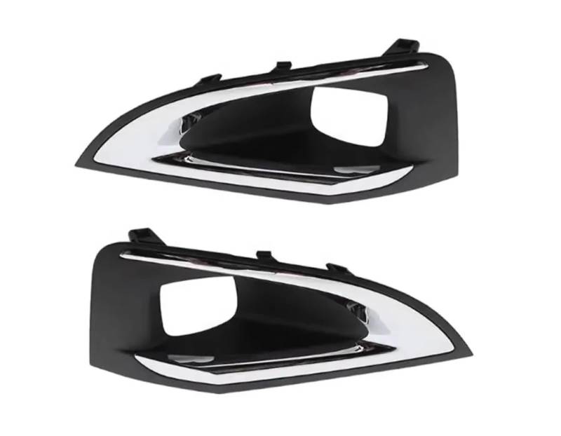 CHEFRU Kompatibel Mit Peugeot 4008 5008 Gt, Nebelscheinwerferrahmen, Vorderer Unterer Stoßfänger, Lüftungsgitter, Nebelscheinwerfer, Gitterabdeckung YL004127XT stoßstange Grill(2PCS Left and Right) von CHEFRU