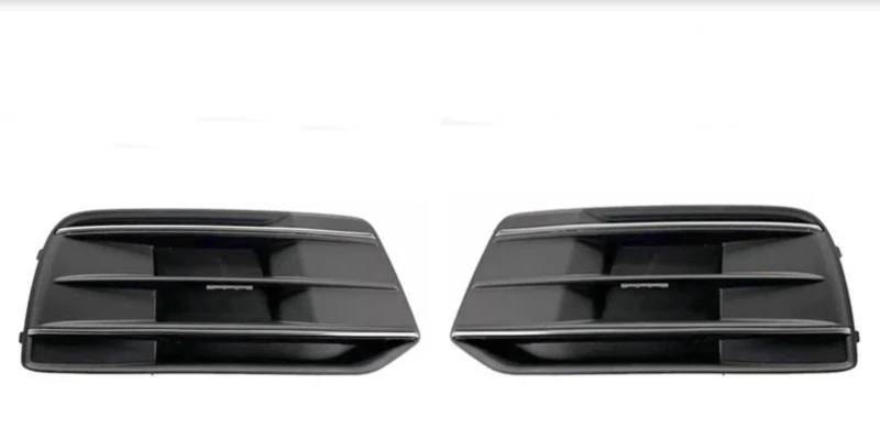 CHEFRU Kompatibel Mit Q5 Q5L 2018 2019 2020 Auto-Frontstoßstangen-Kühlergrill-Zierleiste Nebelscheinwerfer-Abdeckrahmen Kühlergrill-Zierleiste 80A807679D stoßstange Grill(Silver) von CHEFRU