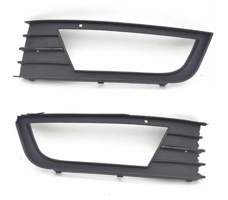 CHEFRU Kompatibel Mit Skoda Für Octavia 2015 2016, Nebelscheinwerferrahmen, Vorderer Unterer Stoßfänger, Lüftungsgitter, Nebel, Lichtabdeckung, Verkleidung stoßstange Grill(2PCS Left and Right) von CHEFRU