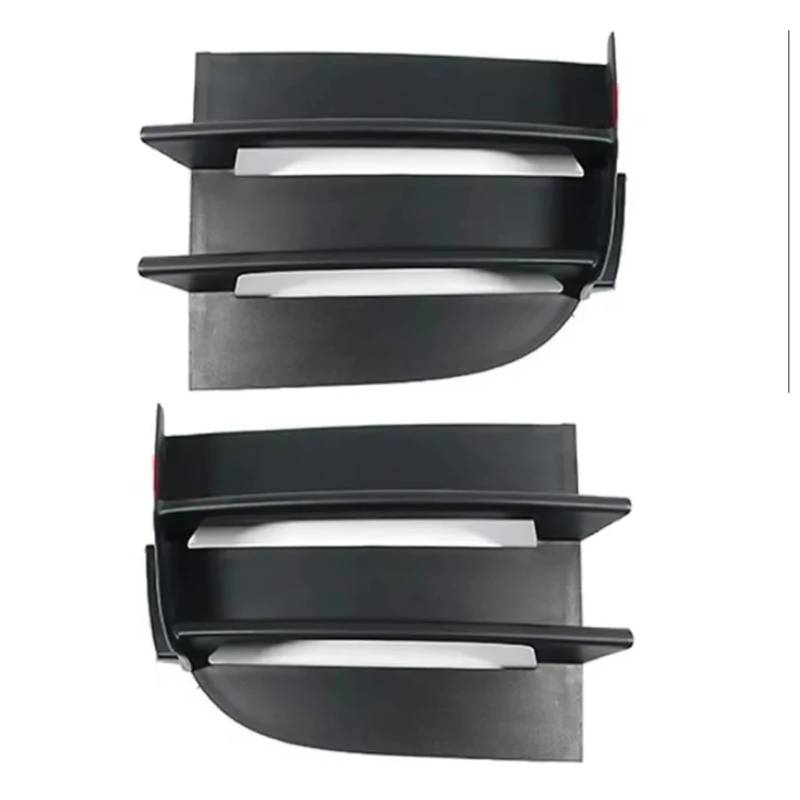 CHEFRU Kompatibel Mit Skoda Für Superb 2009 2010 2011 2012 2013. 1 Paar Lampenabdeckung Vorne Unterer Stoßfänger, Nebelscheinwerfer, Rahmen 3T0853665 stoßstange Grill(2PCS Left and Right) von CHEFRU