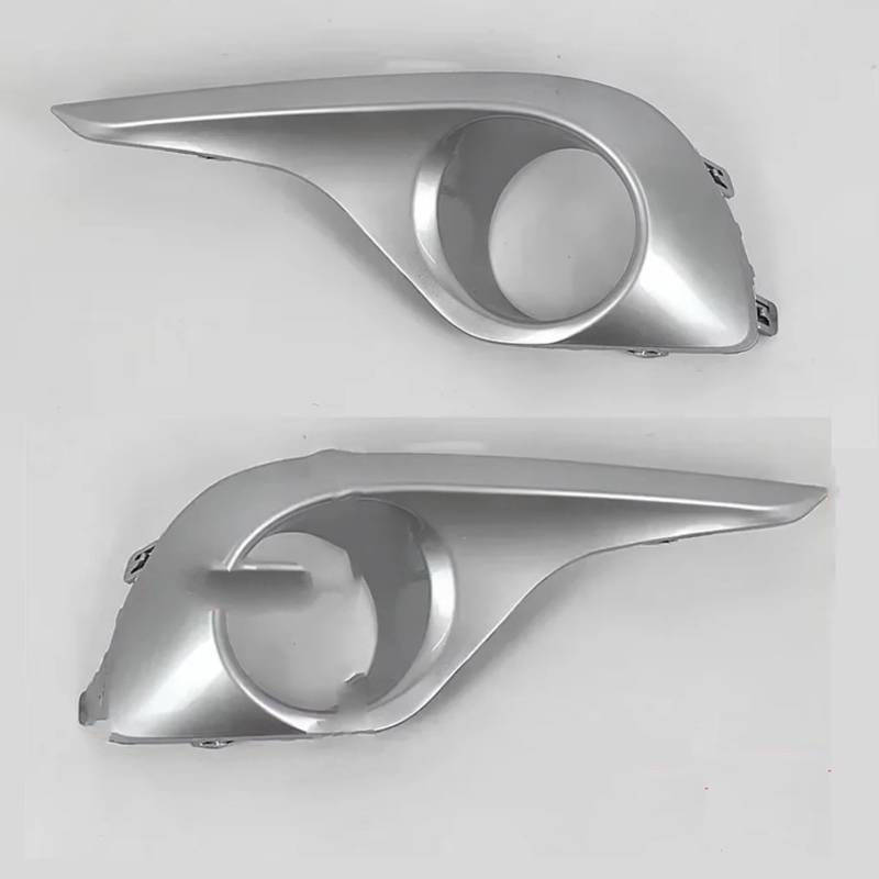 CHEFRU Kompatibel Mit Toyota Für Highlander 2012 2013 2014 Nebelscheinwerferschale Frontstoßstangengrill Fahrlampenabdeckung Nebel Lichtrahmen stoßstange Grill(2PCS Left and Right) von CHEFRU