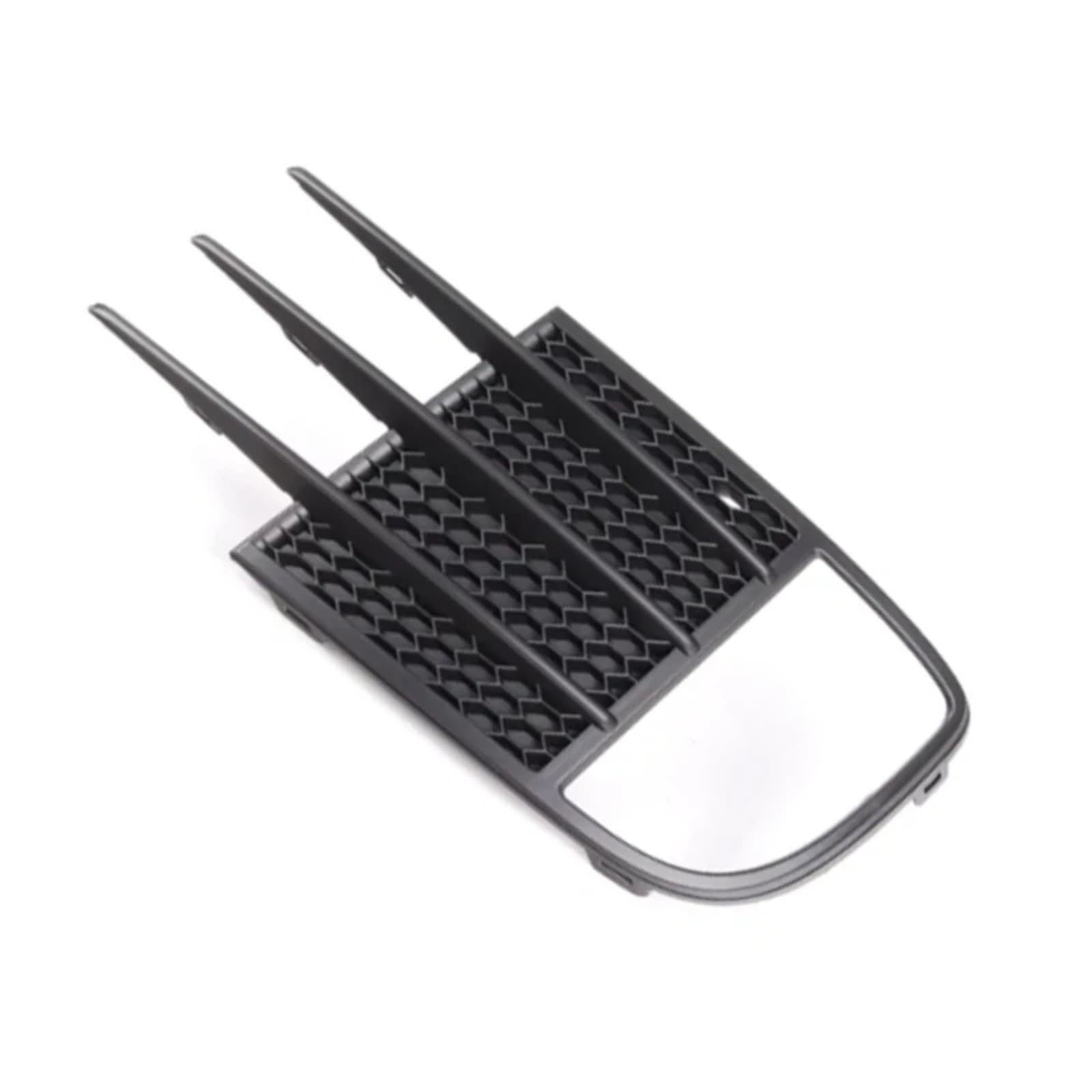 CHEFRU Kompatibel Mit Vw Für Golf Mk6 2009 2010 2011 2012 2013 Auto Schwarzer Kühlergrill Grill Frontstoßstange Nebelscheinwerferabdeckung 5K0853665C stoßstange Grill(1PCS Left) von CHEFRU