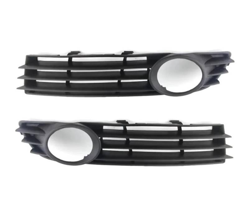 CHEFRU Kompatibel Mit Vw Für Passat 2006 2007 2008 Nebelscheinwerferrahmen Frontstoßstange Unterer Kühlergrill Nebel Lampenabdeckungsverkleidung 3C0853666A stoßstange Grill(2PCS Left and Right) von CHEFRU