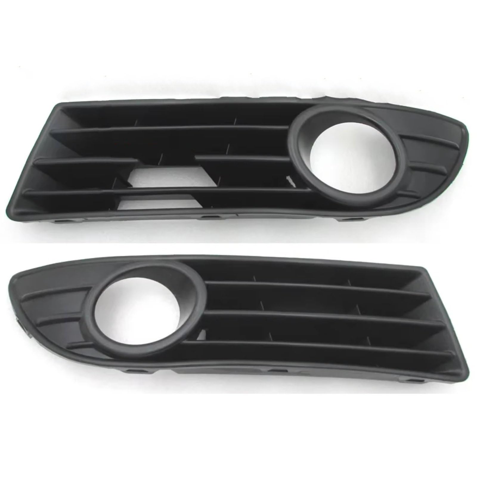 CHEFRU Kompatibel Mit Vw Für Polo 2006 2007 2008 2009 2010. Nebelscheinwerfer-Abdeckungsrahmen-Gitter. Auto-Scheinwerfer-Kühlergrill-Abdeckung stoßstange Grill(2PCS Left and Right) von CHEFRU