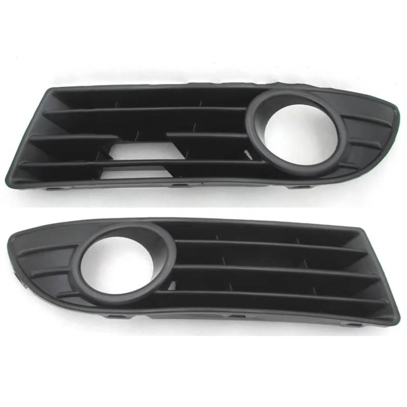 CHEFRU Kompatibel Mit Vw Für Polo 2006 2007 2008 2009 2010. Nebelscheinwerfer-Abdeckungsrahmen-Gitter. Auto-Scheinwerfer-Kühlergrill-Abdeckung stoßstange Grill(2PCS Left and Right) von CHEFRU