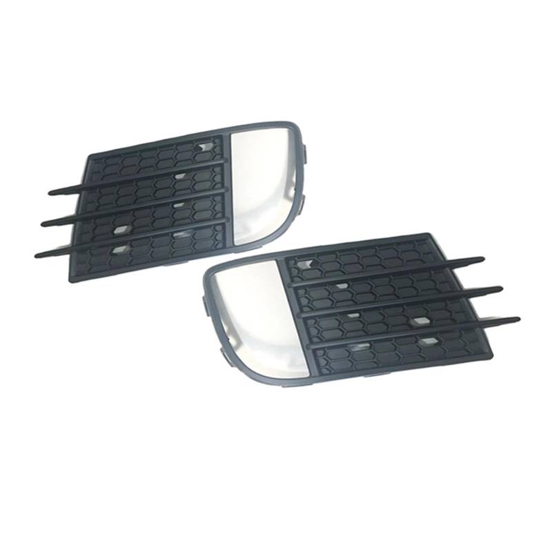 CHEFRU Kompatibel Mit Vw Für Tiguan 2013 2014 2015 2016 2017 Links Rechts Vorne Stoßstange Nebel Licht Rahmen Untere Kühlergrill Lampe 5N0853666B stoßstange Grill(2PCS Left and Right) von CHEFRU