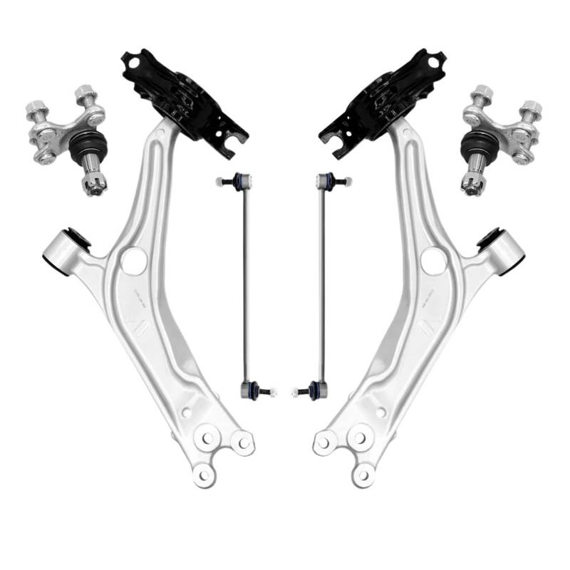 CHEFRU Querlenker Mit Lager Kompatibel Mit Accord 2018 2019 2020 2021 51360TVAA04 CMS601269 Vorderer Unterer Querlenker Stabilisator Link Suspension Sway Bar Spurstangen Kit von CHEFRU