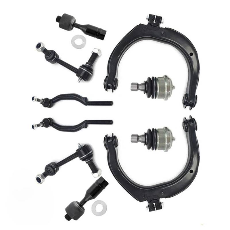CHEFRU Querlenker Mit Lager Kompatibel Mit Buick Für Rainier 2004 2005 2006 2007 K640294 K640293 Auto Vorne Oben Querlenker Kugelgelenke Sway Bar End Link Suspension Set von CHEFRU
