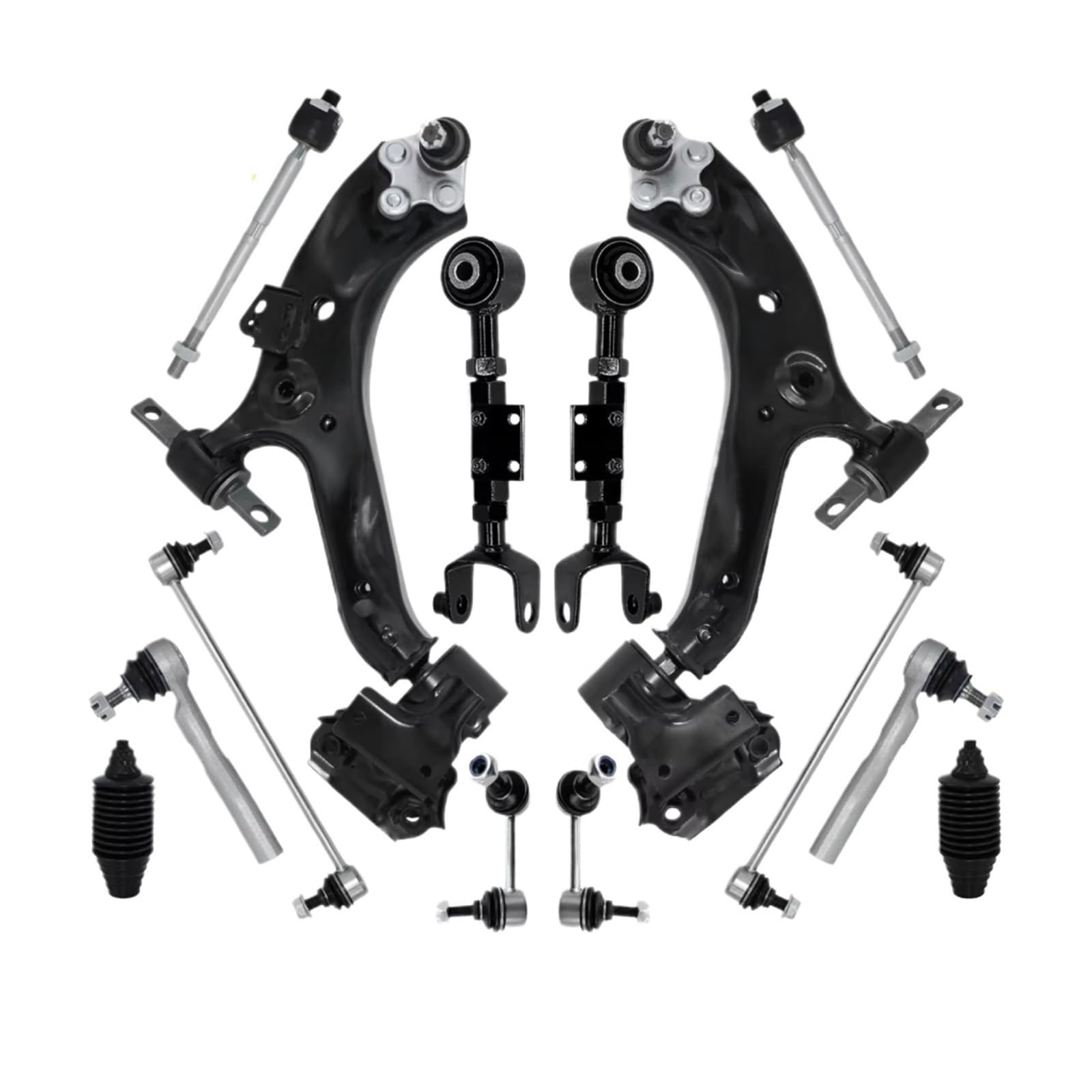 CHEFRU Querlenker Mit Lager Kompatibel Mit CR-V 2012 2013 2014 2015 2016, Vorderer Unterer Oberer Arm, Spurstangenmanschetten, Querlenker, Aufhängungsstabilisator, Stabilisator-Verbindungssatz CHEFRU Querlenker Mit Lager Kompatibel Mit CR-V 2012 2013 2014 2015 2016, Vorderer Unterer Oberer Arm, Spurstangenmanschetten, Querlenker, Aufhängungsstabilisator, Stabilisator-Verbindungssatz von CHEFRU