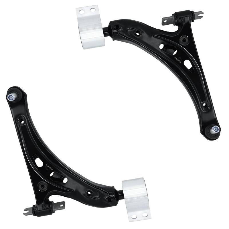 CHEFRU Querlenker Mit Lager Kompatibel Mit Cadillac Für XT5 2017 2018 2019 2020 2021 2022 2023 2 Stück Vordere Untere Querlenker Mit Kugelgelenksatz RK623739 RK623740 von CHEFRU