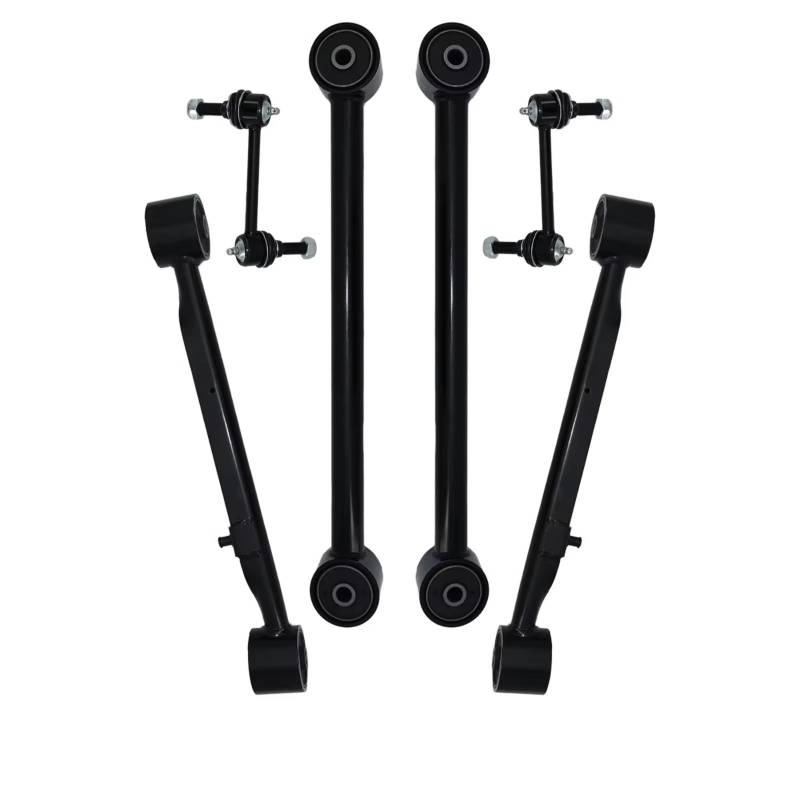 CHEFRU Querlenker Mit Lager Kompatibel Mit Chevrolet Für Trailblazer 2002 2003 2004 2005 2006 2007 2008 2009 Hinterer Querlenker, Aufhängungsstabilisator, Kugelgelenke, Stabilisator von CHEFRU