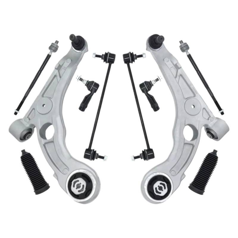 CHEFRU Querlenker Mit Lager Kompatibel Mit Chrysler Für 200 2015 2016 2017 Vorderradaufhängung Querlenker Stabilisator Stabilisator Link Spurstangenmanschettensatz K622965 K622964 von CHEFRU