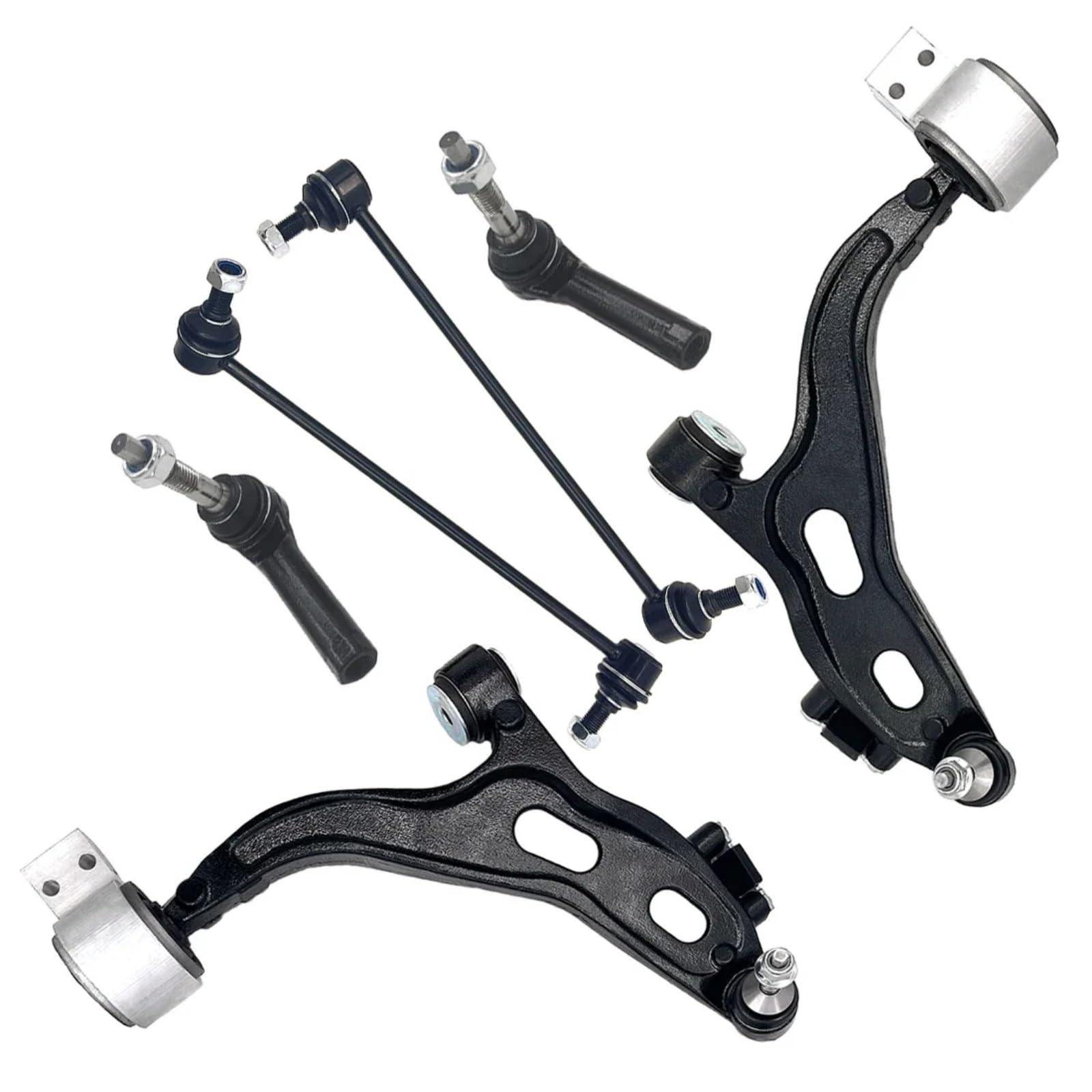 CHEFRU Querlenker Mit Lager Kompatibel Mit Ford Für Freestyle 2005 2006 2007 Vorwärtsaufhängungs-Querlenker Mit Kugelgelenken, Stabilisatorverbindung, Spurstangenkopf-Kits MS40147 CHEFRU Querlenker Mit Lager Kompatibel Mit Ford Für Freestyle 2005 2006 2007 Vorwärtsaufhängungs-Querlenker Mit Kugelgelenken, Stabilisatorverbindung, Spurstangenkopf-Kits MS40147 von CHEFRU