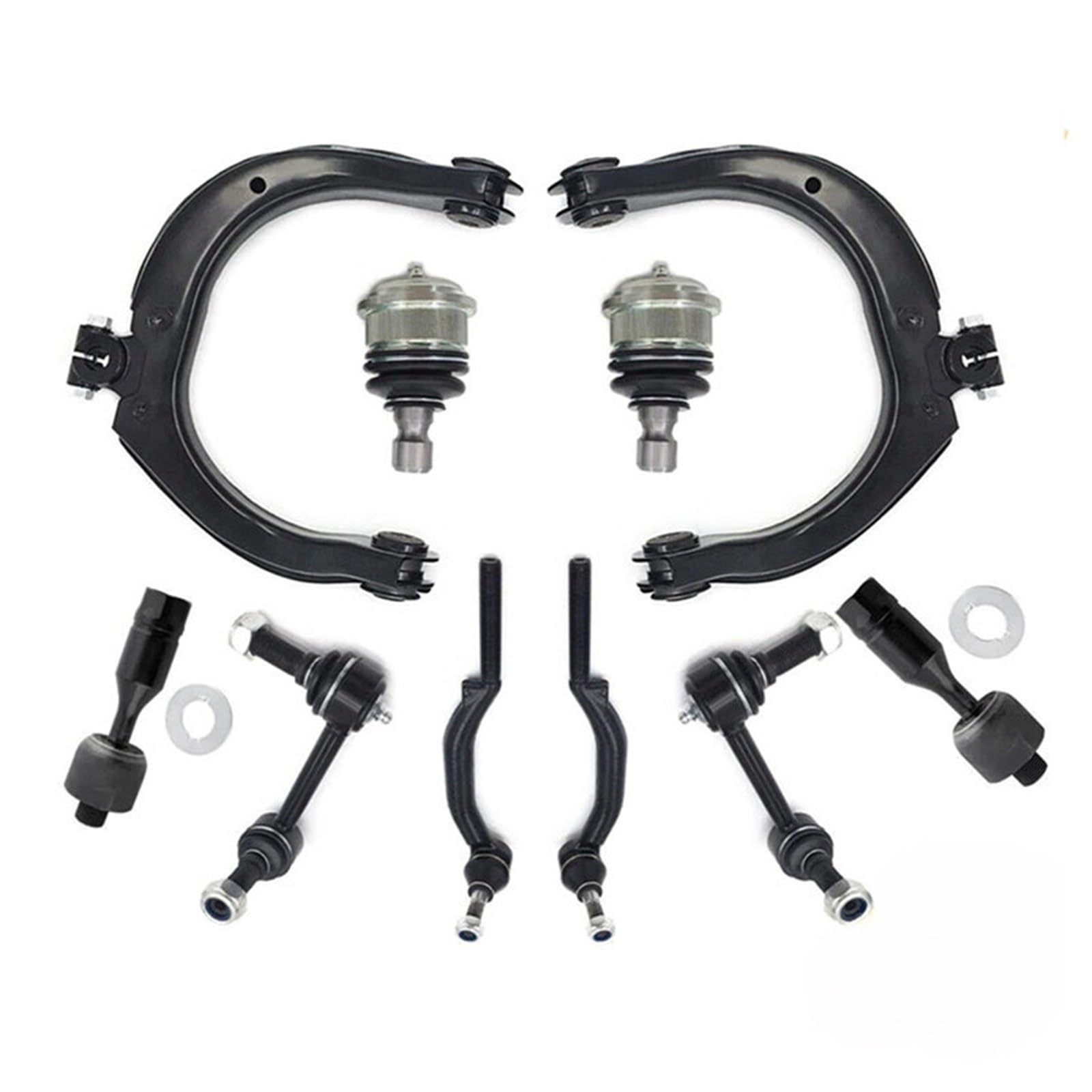 CHEFRU Querlenker Mit Lager Kompatibel Mit Gmc Für Envoy 2004 2005 2006 2007 K640294 K640293 EV80965 10 Stück Auto Vorne Oben Aufhängung Querlenker Kugelgelenke Sway Bar End Link Set CHEFRU Querlenker Mit Lager Kompatibel Mit Gmc Für Envoy 2004 2005 2006 2007 K640294 K640293 EV80965 10 Stück Auto Vorne Oben Aufhängung Querlenker Kugelgelenke Sway Bar End Link Set von CHEFRU