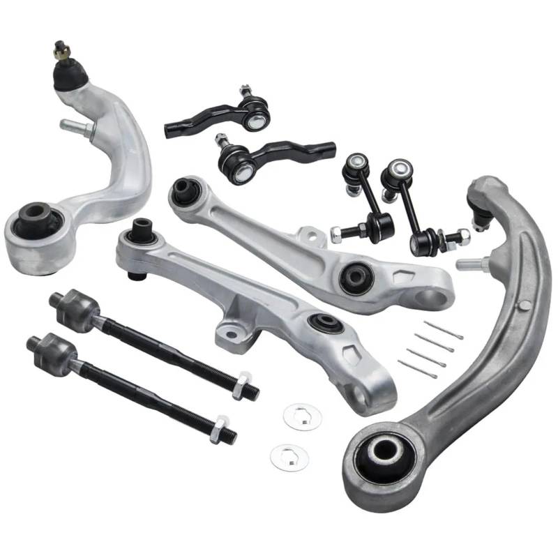 CHEFRU Querlenker Mit Lager Kompatibel Mit Infiniti Für G35 RWD 2-Türer Coupe 2003 2004 2005 2006 Auto-Frontstabilisator Sway Link Querlenker 54501AM601 48521AL500 48521CD08 von CHEFRU