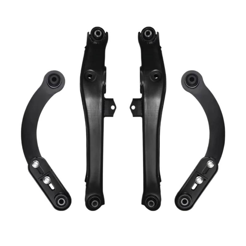 CHEFRU Querlenker Mit Lager Kompatibel Mit Jeep Für Compass Für Patriot 2007–2017, Hintere Obere Querlenker, Aufhängungssteuerung, Querlenker, Stabilisator-Kit RK100114 RK641868 von CHEFRU