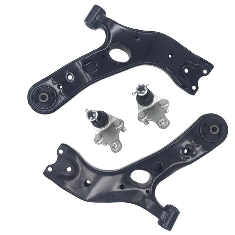 CHEFRU Querlenker Mit Lager Kompatibel Mit Lexus Für NX300h 2015 2016 2017 2018 2019, 4-teiliger Vorderer Unterer Querlenker, Kugelgelenk, Spurstangenaufhängungssatz 4333009720 480680R010 von CHEFRU