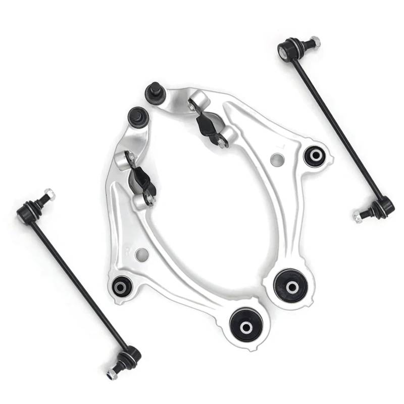 CHEFRU Querlenker Mit Lager Kompatibel Mit Nissan Für Murano 2009 2010 2011 2012 2013 2014, Vordere Untere Querlenker Mit Kugelgelenken, Stabilisator, Spurstange, Stabilisatorverbindungen von CHEFRU