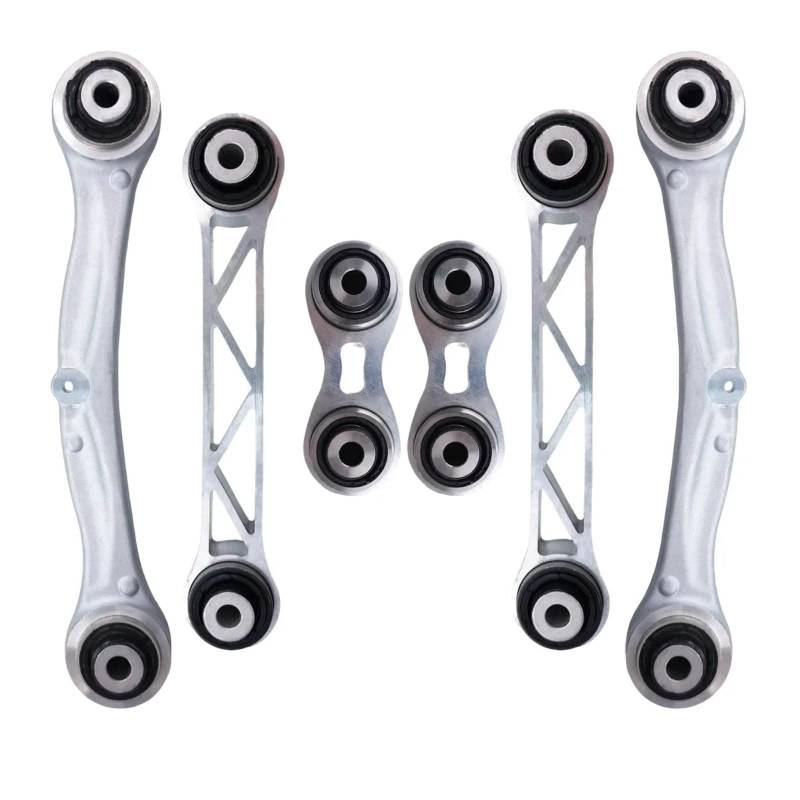 CHEFRU Querlenker Mit Lager Kompatibel Mit Tesla Für Model S X 2012 2013 2014 2015 2016 2017 2018 2019 2020 2021 2022, Hinterer Unterer Querlenker, Toe Link Kit Set 600684000B von CHEFRU