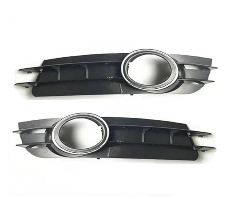 Kompatibel Mit A6 A6l C6 2005 2006 2007 2008 Nebelscheinwerferrahmen Vorne Unterer Stoßfänger Auto Nebel Lampenabdeckung Lüftungsgitter Autolampen stoßstange Grill(2PCS Left and Right) von CHEFRU