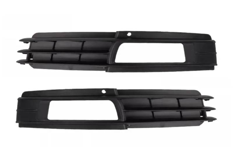 Kompatibel Mit A6 A6l C6 2009 2010 2011. Auto-Nebelscheinwerfer-Abdeckungsgitter. Auto-Scheinwerfer-Kühlergrill-Abdeckung stoßstange Grill(2PCS Left and Right) von CHEFRU