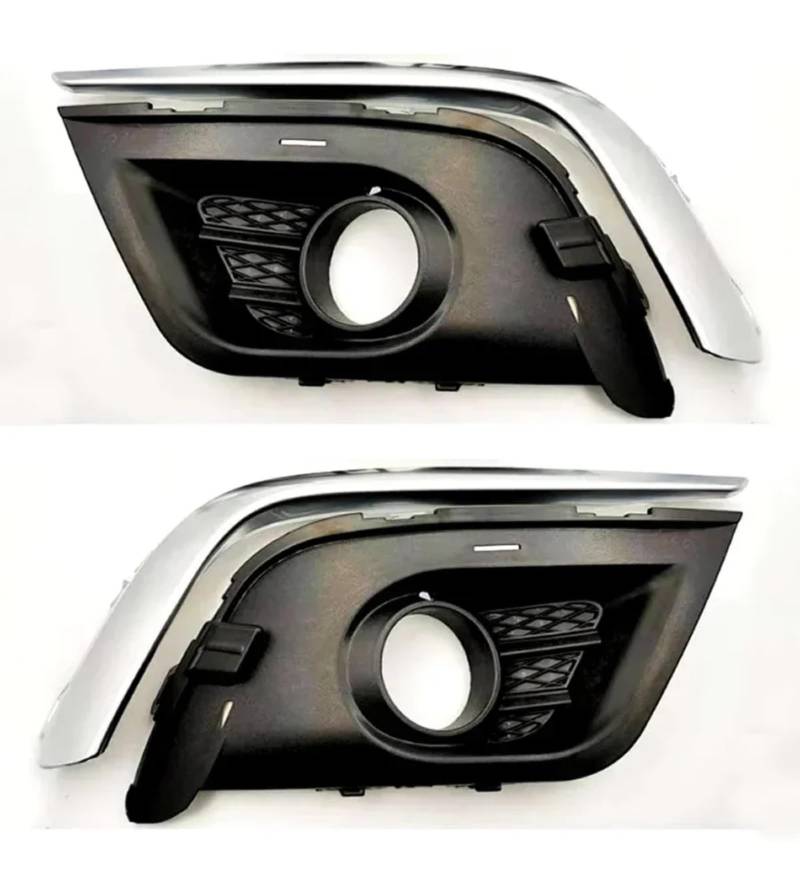Kompatibel Mit Buick Für Envision 2015 2016 2017, Nebelscheinwerfer-Abdeckung, DRL-Kühlergrill, Nebelscheinwerferrahmen, Shell-Trim-Kappenplatte, Rahmengitter stoßstange Grill(2PCS left and right) von CHEFRU