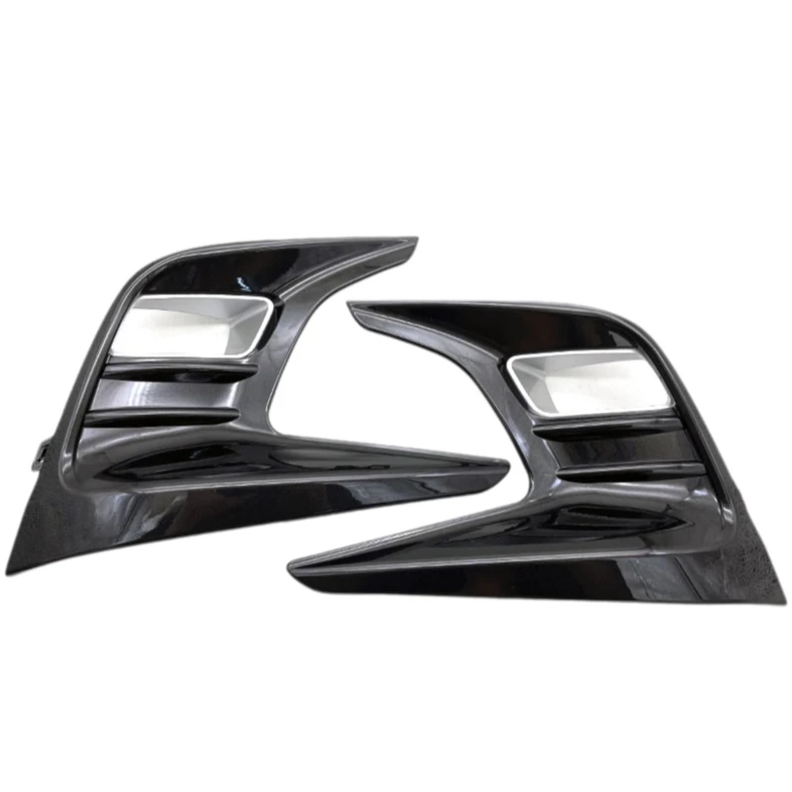 Kompatibel Mit Lexus Für Ct200h 2018 2019 2020 2021 1 Paar Frontstoßstange Nebelscheinwerferrahmen Signallampenabdeckung Grille Autozubehör stoßstange Grill(Left and Right) von CHEFRU