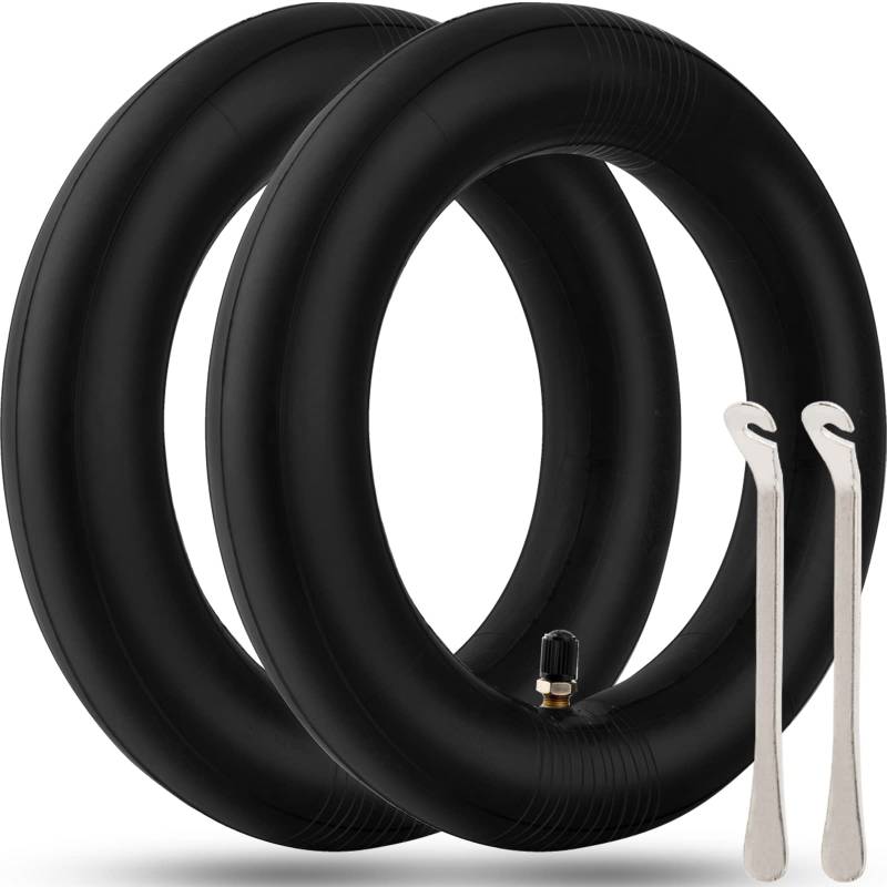 8.5 Zoll Schlauch für E Scooter, Verdickter Schlauch 50/75-6.1 für Xiaomi Pro 2 / M365 / M365 Pro / 1S / Essential, 8 1/2 x2 Ersatzreifen Mit 2 Montagehebel von Duraplusio