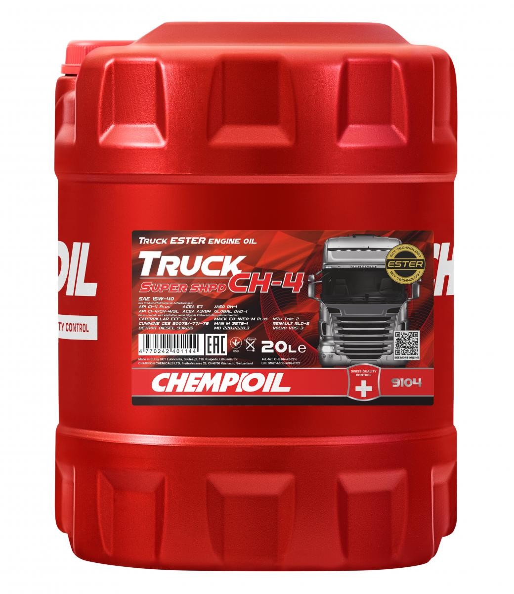 CHEMPIOIL Motoröl MERCEDES-BENZ,OPEL,FORD CH9104-20 Motorenöl,Öl,Öl für Motor CHEMPIOIL Motoröl MERCEDES-BENZ,OPEL,FORD CH9104-20 Motorenöl,Öl,Öl für Motor von CHEMPIOIL