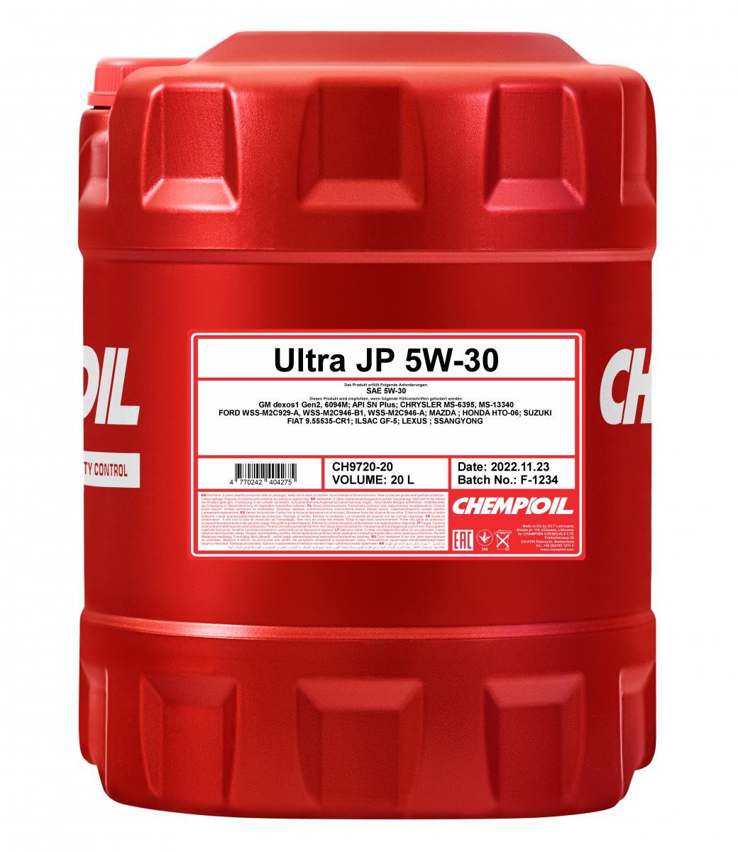 CHEMPIOIL Motoröl VW,MERCEDES-BENZ,AUDI CH9720-20 Motorenöl,Öl,Öl für Motor CHEMPIOIL Motoröl VW,MERCEDES-BENZ,AUDI CH9720-20 Motorenöl,Öl,Öl für Motor von CHEMPIOIL
