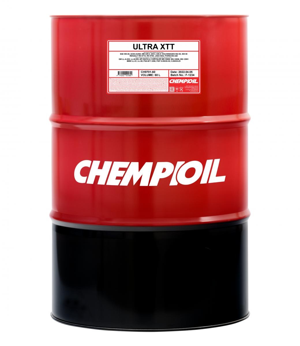 CHEMPIOIL Motoröl VW,MERCEDES-BENZ,AUDI CH9701-60 Motorenöl,Öl,Öl für Motor CHEMPIOIL Motoröl VW,MERCEDES-BENZ,AUDI CH9701-60 Motorenöl,Öl,Öl für Motor von CHEMPIOIL