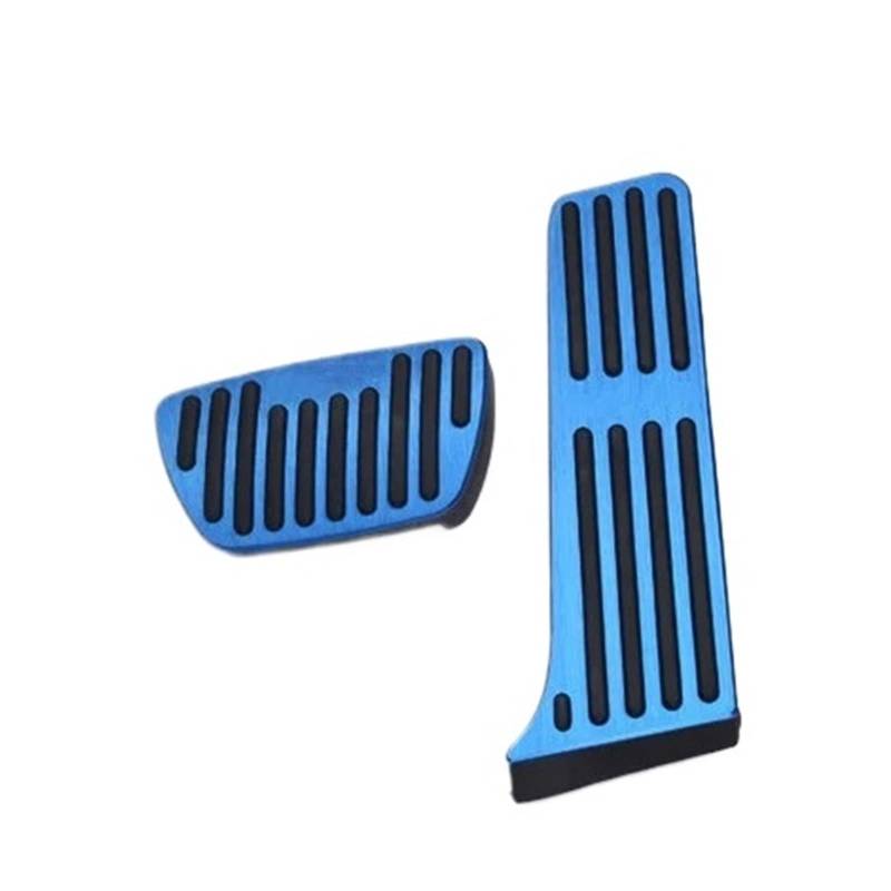 Shuogoufeng Store Auto-Beschleuniger-Gaspedal-Bremspedal-Fußstützenpedal-Anti-Rutsch-Pads-Abdeckungsfall Kompatibel mit Camry 2018-2022 Zubehör(Blue) von CHENREN