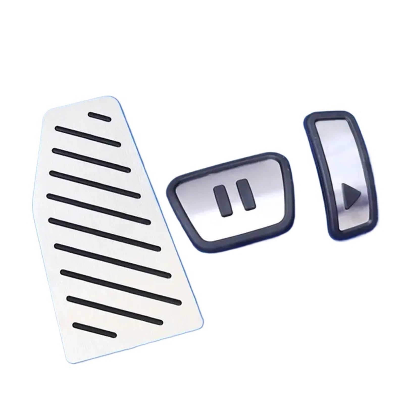 Shuogoufeng Store Kompatibel mit ID.3 ID.4X ID.6X 2021-22 Gaspedal Bremspedal Aluminiumlegierung(3pcs) von CHENREN
