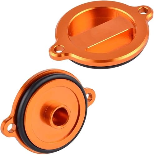 CHENWEI- Ölfilter Abdeckkappe for KTM 125 200 390 690 990 1090 1190 1290 RC Duke Enduro SMC Supermoto Super-ADV R Abenteuer RC8 RC8 R von CHENWEI-