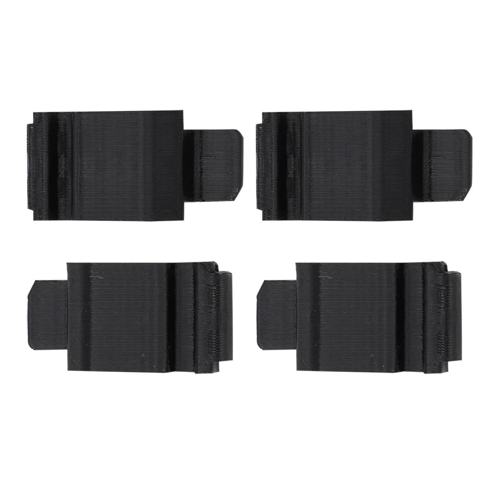 CHENZI [Replacement] for Mercedes for Benz W123 W126 240D 280E 300D Türschloss Sturm 4PCS Vorne Hinten Stürmer Fix Gummi Nur Auto Zubehör von CHENZI