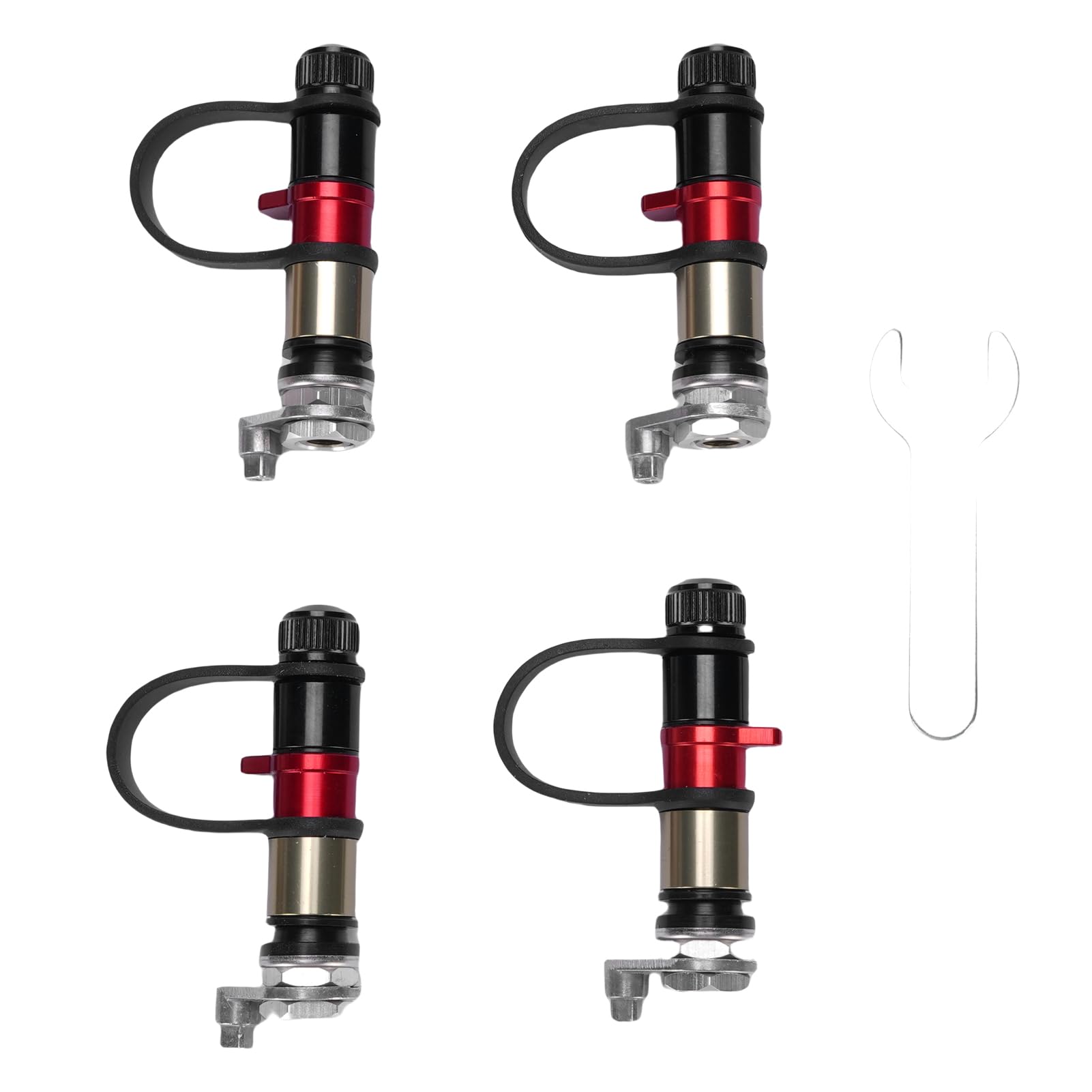 CHEOTIME Verstellbares Auto-Stopp-Reifen-Deflator-Ventil-Kit, (10-30 psi) 4-Stc-Reifen-Deflator-Ventil-Kit auf Reifenluft-Down-Werkzeug für Autos, Lastwagen, Motorräder, ATVs von CHEOTIME