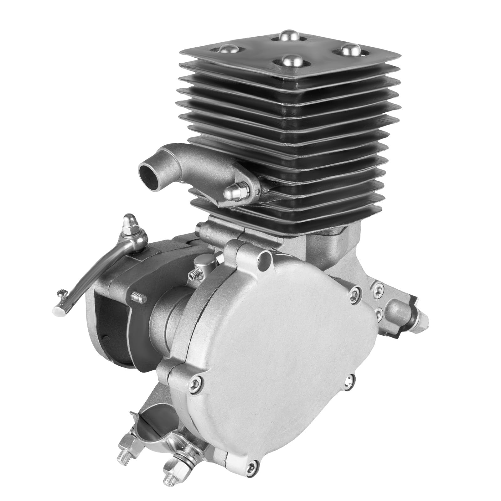 2-Takt 100ccm Fahrradmotor Kits, 44 Zähnen Benzin Bike Motor Conversion Kit Fahrrad Motor Benzin, Luftgekühlter CDI-Zündung Einzelner Zylinder für Die Meisten 26/28 Mountainbikes Rennräder 2-Takt 100ccm Fahrradmotor Kits, 44 Zähnen Benzin Bike Motor Conversion Kit Fahrrad Motor Benzin, Luftgekühlter CDI-Zündung Einzelner Zylinder für Die Meisten 26/28 Mountainbikes Rennräder von CHERIKIU