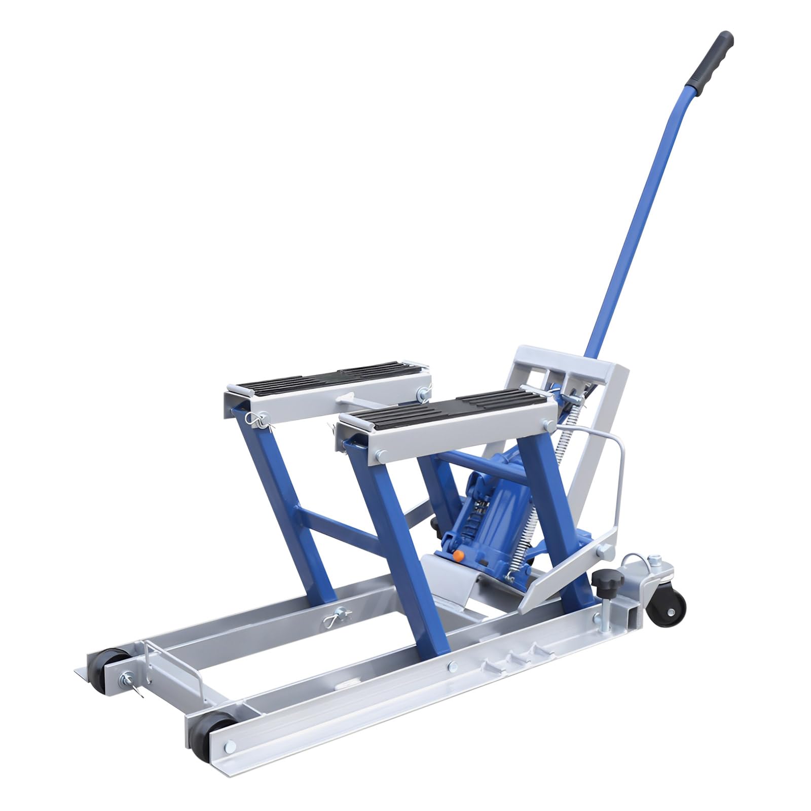 Motorradheber, 680kg Kapazität Hydraulik Motorradhebebühne Montagebock Motorrad Hebebühne Klapp Hebebühne Scherenheber Quadheber ATV Quad Lifter Klapp Ständer für Fahrräder Geländewagen (Blau) Motorradheber, 680kg Kapazität Hydraulik Motorradhebebühne Montagebock Motorrad Hebebühne Klapp Hebebühne Scherenheber Quadheber ATV Quad Lifter Klapp Ständer für Fahrräder Geländewagen (Blau) von CHERIKIU