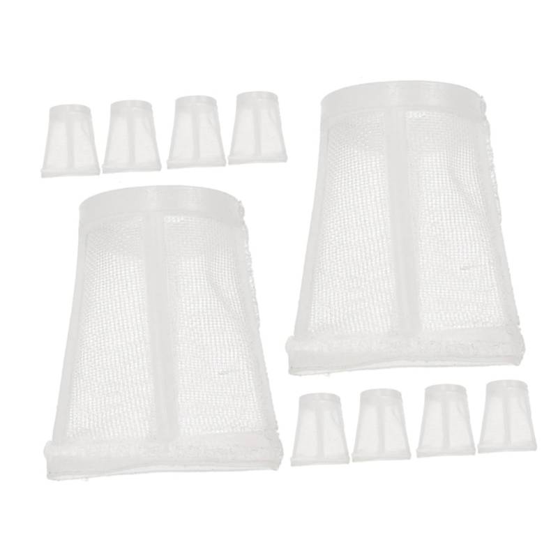 CHICAMPERA 10Stücke Lack Sprüher Filter Mesh Feines Filternetz für Sprühgerät für Waschsprühtopf Schützt und Sorgt für Optimale Beim Lackieren von CHICAMPERA