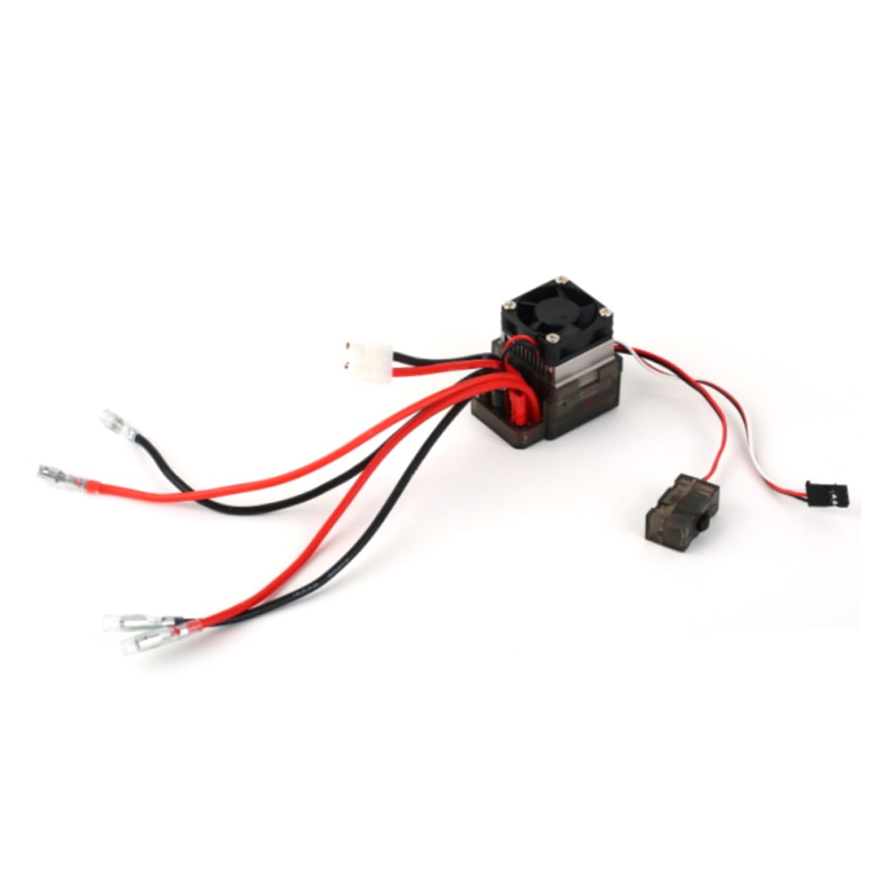 CHICAMPERA 16V Elektronischer Geschwindigkeitsregler für Rc Autos Boote Gebürsteter mit Kühlkörper und Lüfter Bremsfunktion für Kletterfahrzeuge CHICAMPERA 16V Elektronischer Geschwindigkeitsregler für Rc Autos Boote Gebürsteter mit Kühlkörper und Lüfter Bremsfunktion für Kletterfahrzeuge von CHICAMPERA