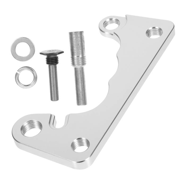 CHICAMPERA 1Satz Hintere Bremssattelhalterung Für Motorräder Robuste Adapter Für Scheibenbremsen Einfache Installation Kompatibel Mit Verschiedenen Modellen Langlebig Und Stabil Für Sichere von CHICAMPERA