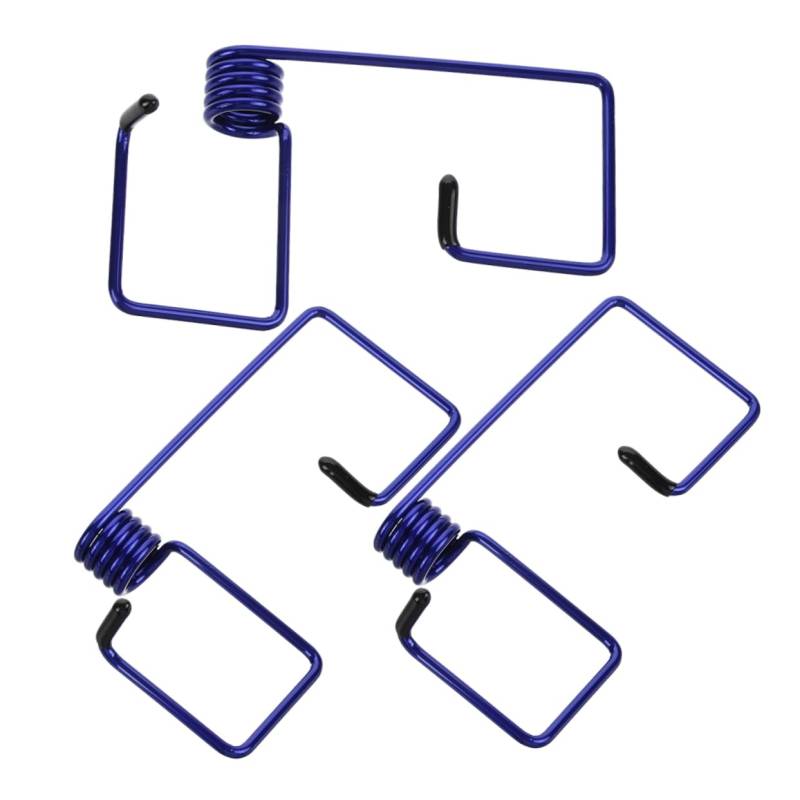 CHICAMPERA 3 Stück Wischerarmfeder Scheibenwischerarme Druck des Scheibenwischerarms Scheibenwischer Palisade Hinterer Wischerarm Legacy Heck -Wischer Wischerfeder Rostfreier Stahl Blau von CHICAMPERA