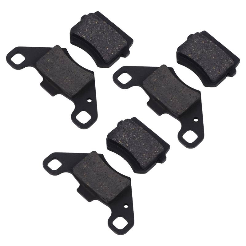 CHICAMPERA 3Sätze Hochleistungs Bremsbeläge für Atv und Kart Verschleißfest und Geräuscharm für Bedingungen Vordere Disco Bremsklötze Einfache Installation von CHICAMPERA