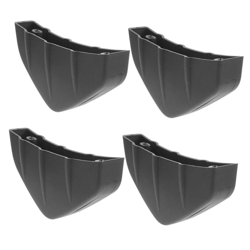 CHICAMPERA 4 Stück Spoiler für Auto Zubehör Heckspoiler für Universal- Styling bewachen Heckdiffusor Rückspoiler Splitter für die hintere Stoßstange Heckstoßstangenspoiler-Diffusor pp Black von CHICAMPERA