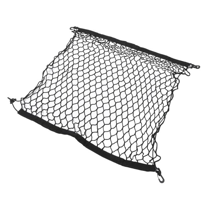 CHICAMPERA Auto-Aufbewahrungsbox Auto gepäcknetz Auto Innenraum Netz für Kofferraum Kofferraummatten Auto zübehör Netz für Auto kleines Frachtnetz LKW-Netze für Fracht Polyester Black von CHICAMPERA