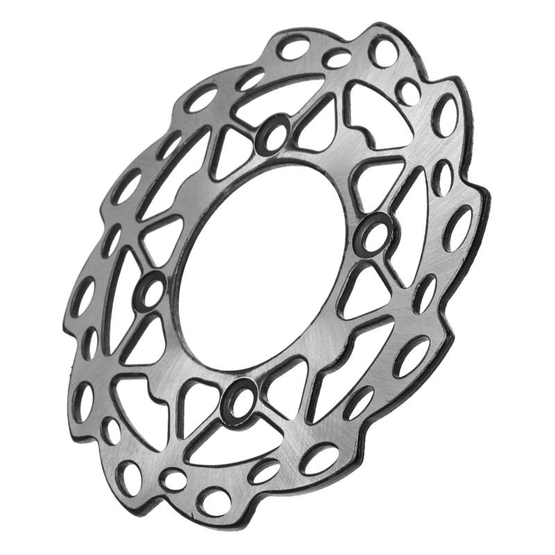 CHICAMPERA Motorrad-Bremsscheibe Austausch der Fahrradbremse hinterer Scheibenrotor Fahrradbremsscheiben Legierung Silber von CHICAMPERA