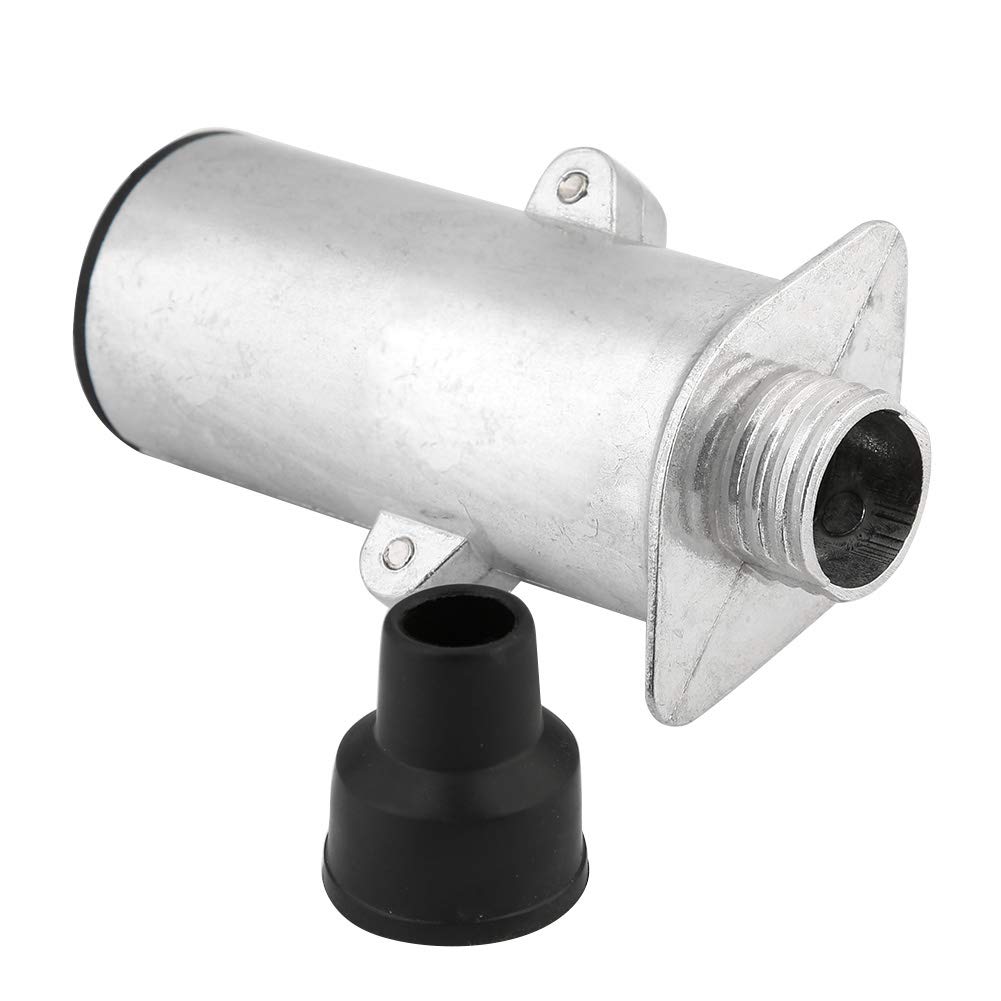 24 V 7 Pin -Anhänger -Stecker N Schleppanschluss Adapter für Caravan LKW Silber Aluminium Messing für Europäische Fahrzeuge 24 V 7 Pin -Anhänger -Stecker N Schleppanschluss Adapter für Caravan LKW Silber Aluminium Messing für Europäische Fahrzeuge von CHICIRIS