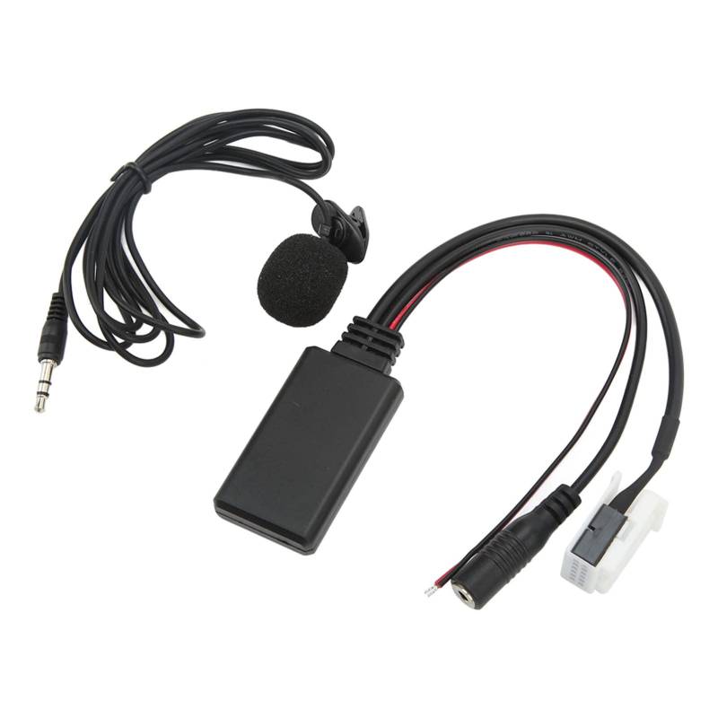 Autoradio 5.0 Musik AUX Anruf Freisprecheinrichtung MIC Adapter Ersatz für Citroen C2 C3 C4 C5 C6 C8 von CHICIRIS