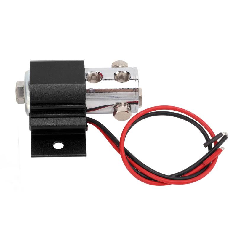 CHICIRIS Elektrische Vorderbremsblock-Lock-Kit Edelstahlstütze für Universelle Autozubehör 12-24V DC (Black) von CHICIRIS