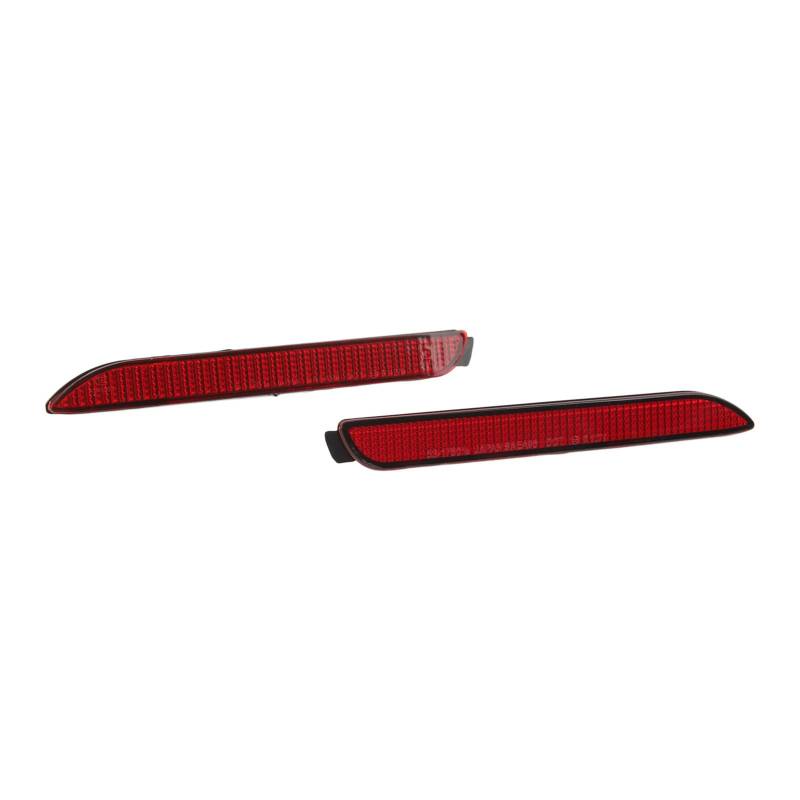 CHICIRIS Stoßfänger Montiertem Reflektor Exquisites Design Advanced MATERIAL für IS-F GX470 Red 1Pair für NX200T NX300H MATERIAL ABS von CHICIRIS